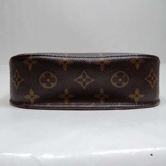 Authentic Louis Vuitton Saint Cloud Brown Monogram Shoulder Bag 255-121925 - Picture 5 of 9